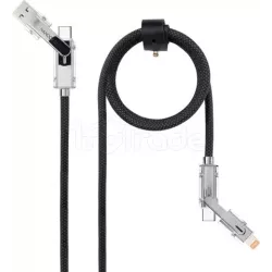 CableNanocableUSB-A/USB-C vers USB-C/Lightning M/M 2m… | MonPC.Store