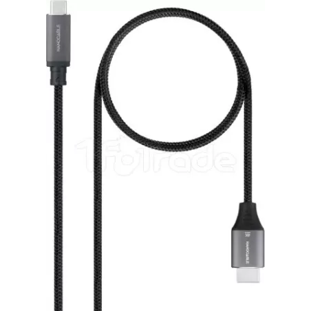CableNanocableUSB-C vers HDMI M/M 1.8m (Noir) | MonPC.Store
