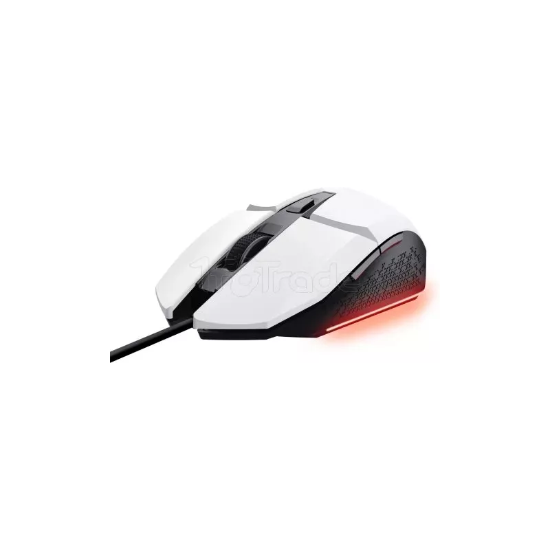 Souris Gamer filaireTrustGXT 109 FeloxRGB (Blanc) | MonPC.Store