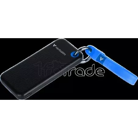 Disque SSD externeVerbatimPocket - 128Go (Noir/Bleu) | MonPC.Store