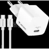 Mini chargeur secteurVerbatimGaN USB-C avec cable… | MonPC.Store