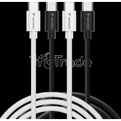 Lot de 2 cablesVerbatimEssentialsSync & ChargeUSB-C… | MonPC.Store
