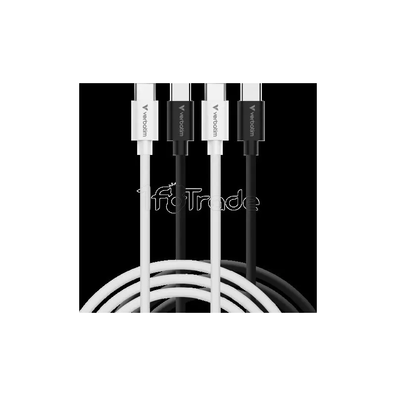 Lot de 2 cablesVerbatimEssentialsSync & ChargeUSB-C… | MonPC.Store