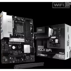 Carte MèreASRockB550 Rock WiFi(AM4) | MonPC.Store