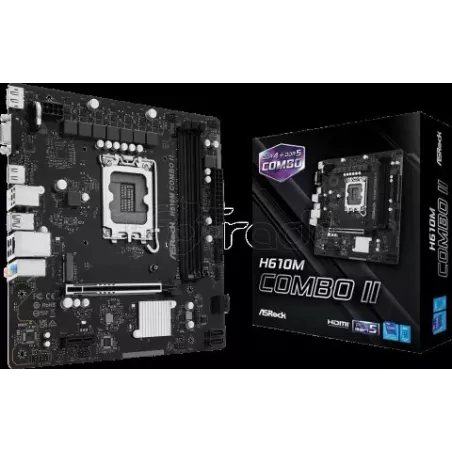Carte MèreASRockH610M Combo II(Intel LGA 1700) Micro ATX | MonPC.Store