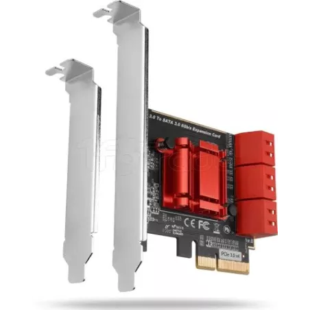 Carte Controleur PCIeAxagonPCES-SA6SATA - 6 ports | MonPC.Store