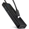 Hub USB-CAxagonHUE-C2C- 2x USB-A + 2x USB-C 0.19m (Noir) | MonPC.Store