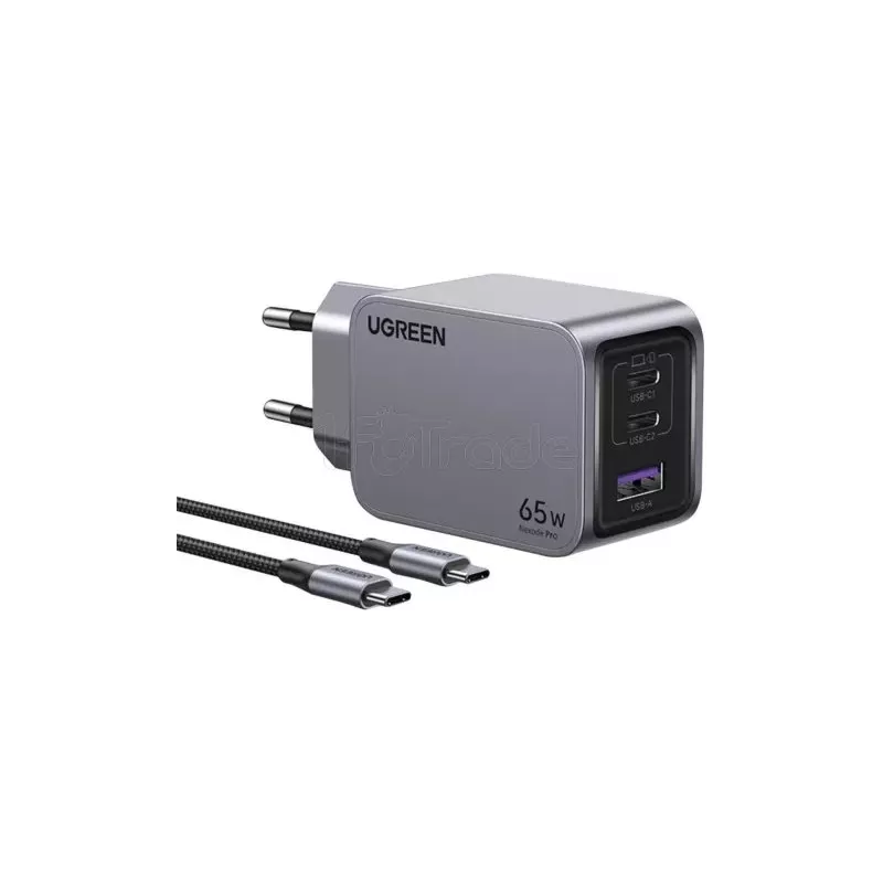 Chargeur secteurUgreenNexode Pro1x USB-A + 2x USB-C… | MonPC.Store