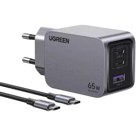 Chargeur secteurUgreenNexode Pro1x USB-A + 2x USB-C… | MonPC.Store