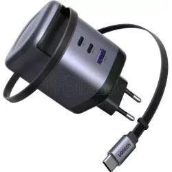 Chargeur secteurUgreen1x USB-A + 1xUSB-C + 1x USB-C… | MonPC.Store