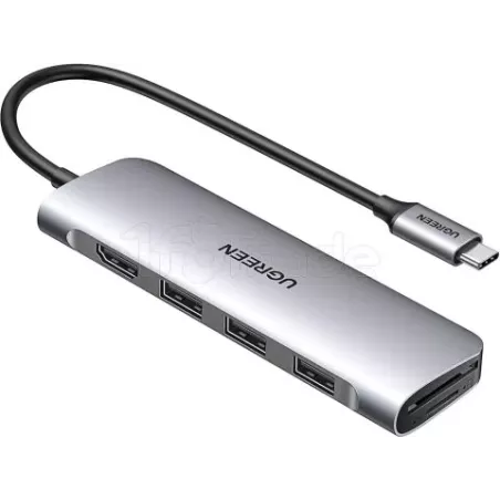 Adaptateur USB-CUgreenRevodok vers 1x HDMI + 3x USB-A… | MonPC.Store