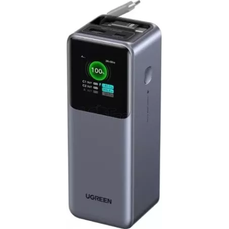 Batterie externeUgreenNexode+ USB-C rétractable… | MonPC.Store