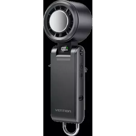 Ventilateur à main pliable sur batterieVention(Noir) | MonPC.Store