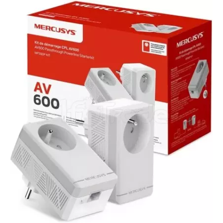 Kit 2x Adaptateurs CPL MercusysMP300Pavec prise… | MonPC.Store