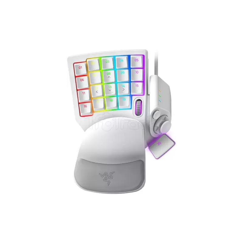 Clavier/PadGamerRazerTartarus ProRGB (Blanc) | MonPC.Store
