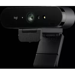 WebcamLogitechBrio 4K(Noir) | MonPC.Store
