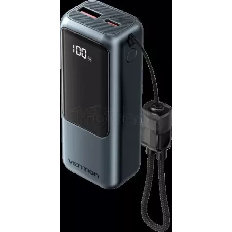 Batterie externeVentionFKOH010000mAh + 1x USB-C (Gris) | MonPC.Store