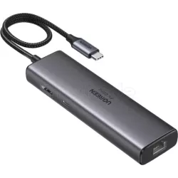 Station d'accueil USB-CUgreen6en1 (Gris) | MonPC.Store