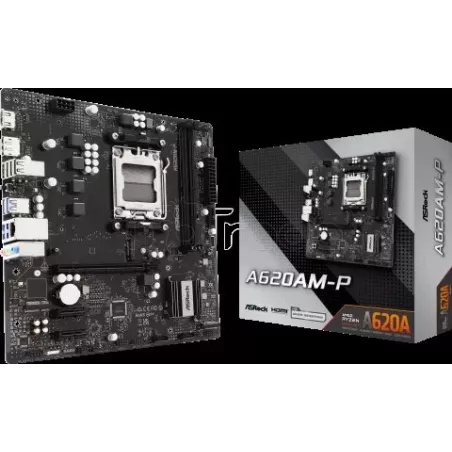 Carte MèreASRockA620AM-P(AM5) Micro ATX | MonPC.Store