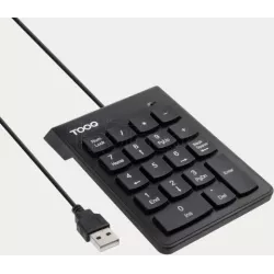 Pavé Numérique USB TooQTQK-2001-B(Noir) | MonPC.Store