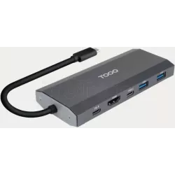 Station d'accueil portable USB-C 6en1 TooQ TQE-2241G… | MonPC.Store