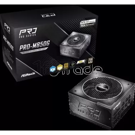 Alimentation ATXASRockPro-MG- 850W (Noir) | MonPC.Store