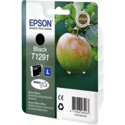 Cartouche d'encreEpsonPomme T1291 (Noir) | MonPC.Store