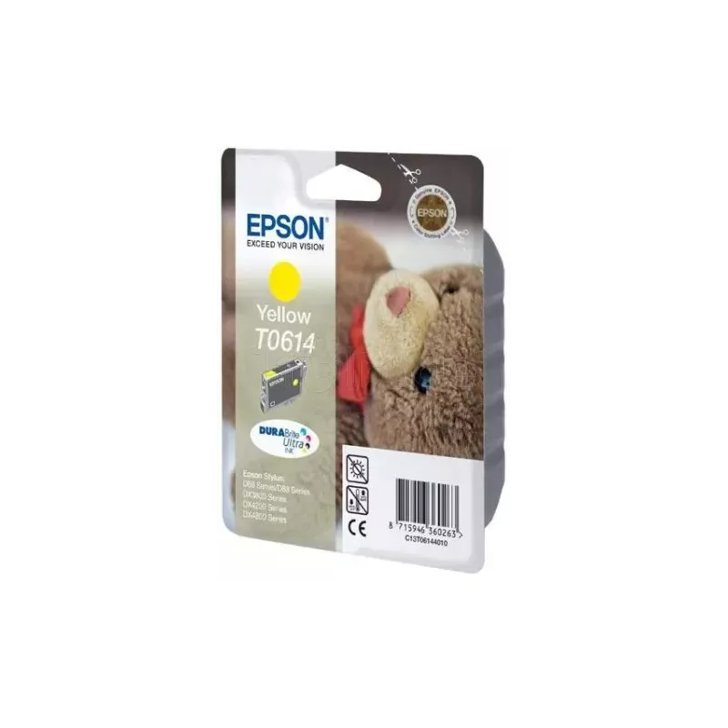 Cartouche d'encreEpsonOurson T0614 (Jaune) | MonPC.Store