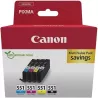 Pack 4 cartouches d'encreCanonCLI-551 ( couleurs +… | MonPC.Store