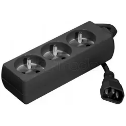 Multiprise 3 prises CEE22 pour onduleur (norme IEC)… | MonPC.Store