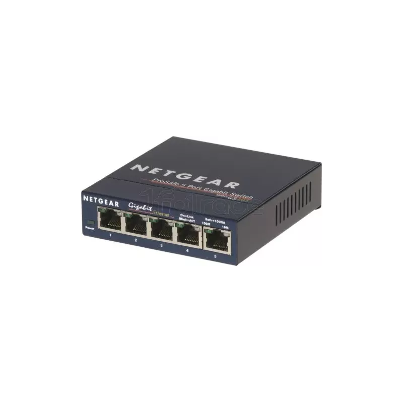 Switch réseau ethernet GigabitNetgearGS105- 5 ports… | MonPC.Store