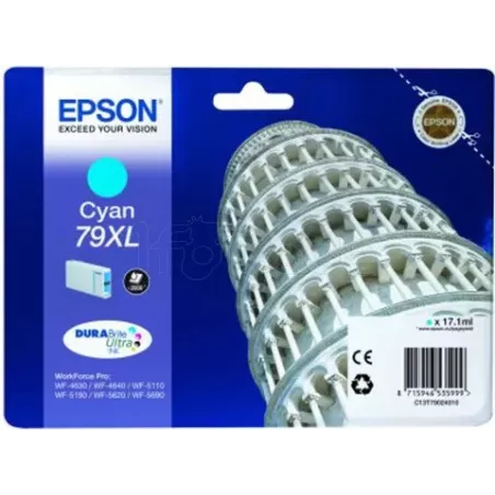 Cartouche d'encreEpsonTour de Pise 79XL (Cyan) | MonPC.Store