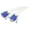 Cable KVM PS2/VGA Konig 3.0m | MonPC.Store