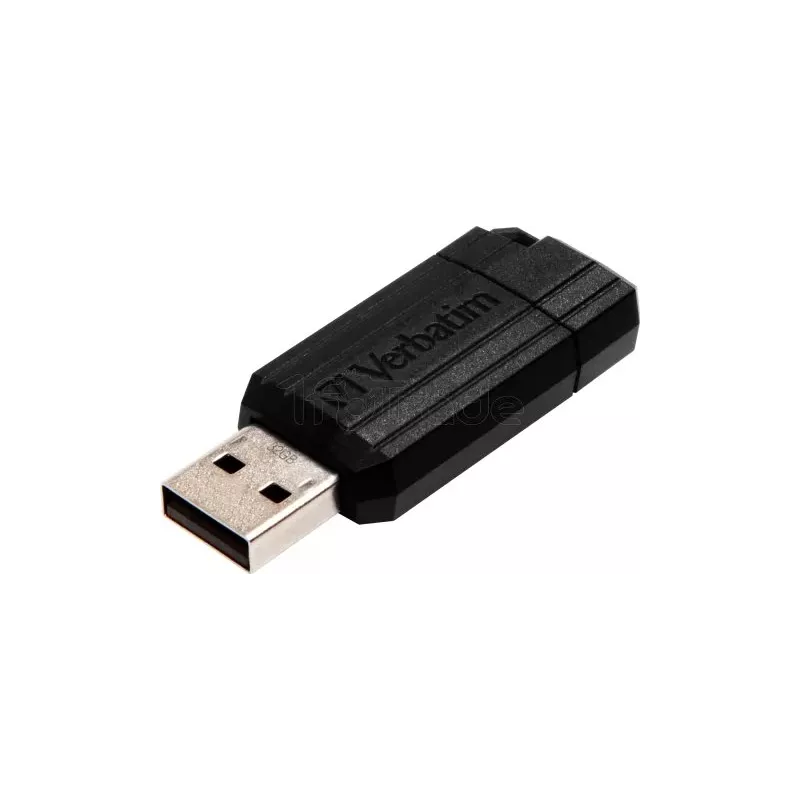Clé USB 2.0VerbatimPinStripe- 32Go (Noir) | MonPC.Store