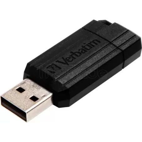 Clé USB 2.0VerbatimPinStripe- 32Go (Noir) | MonPC.Store