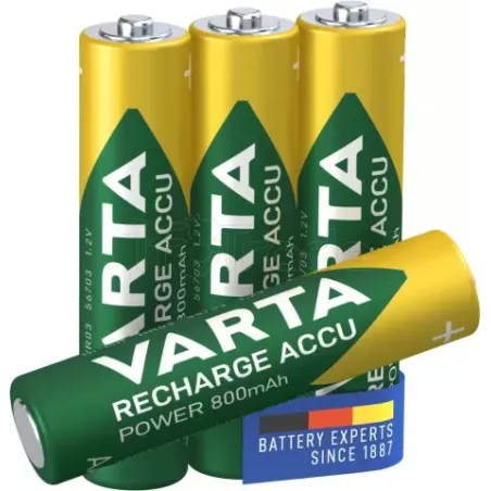 Lot de 4 piles rechargeablesVartaRecharge Accu… | MonPC.Store
