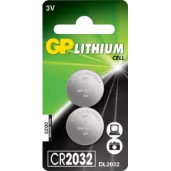 Lot de 2 piles platesGP BatteriesLithium 3V pour Carte… | MonPC.Store