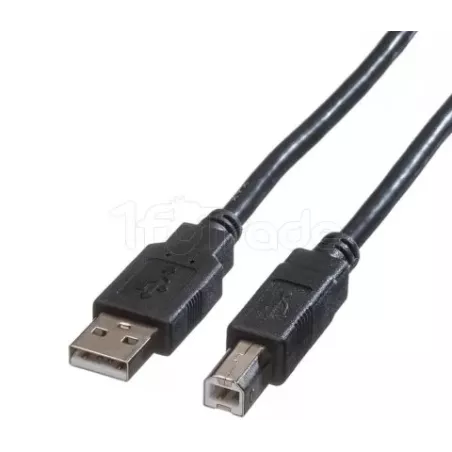 Cable USB 2.0MCL-Samartype AB M/M - 3m (Noir) | MonPC.Store