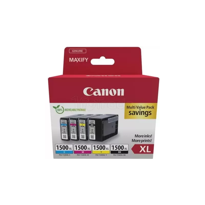 Pack 4 cartouche d'encreCanonPGI-1500XL (Noir, Cyan… | MonPC.Store