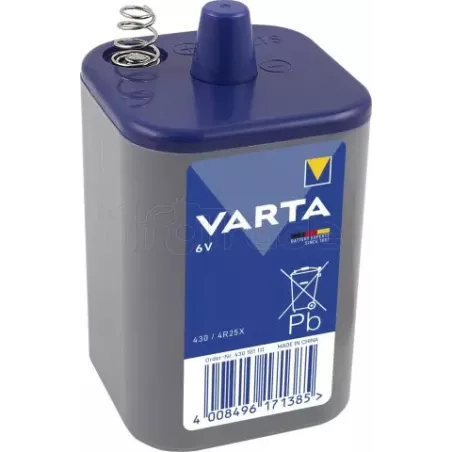 Pile ZincVartaProfessional Specialtype 430 (4R25X) 6V | MonPC.Store