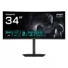 GIGABYTE GS34WQCA Écran Gaming Incurvé 34" WQHD ? 3440… | MonPC.Store