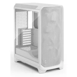 Fractal Design Meshify 3 White TG Clear Tint boîtier PC ATX EATX micro ATX verre trempé blanc - Boîtier PC