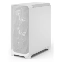 Fractal Design Meshify 3 White TG Clear Tint boîtier PC ATX EATX micro ATX verre trempé blanc - Boîtier PC