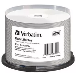 DVD-R AZO 4.7GB 16X DL+ WIDE PRINTABLE SURFACE NO-ID… | MonPC.Store