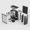 Fractal Design Define One Dark TG Light Tint boîtier PC moyen tour ATX EATX micro ATX verre trempé noir - Boîtier PC