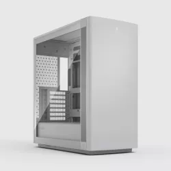 Fractal Design Define One Light TG Clear Tint boîtier PC moyen tour ATX EATX micro ATX verre trempé blanc - Boîtier PC