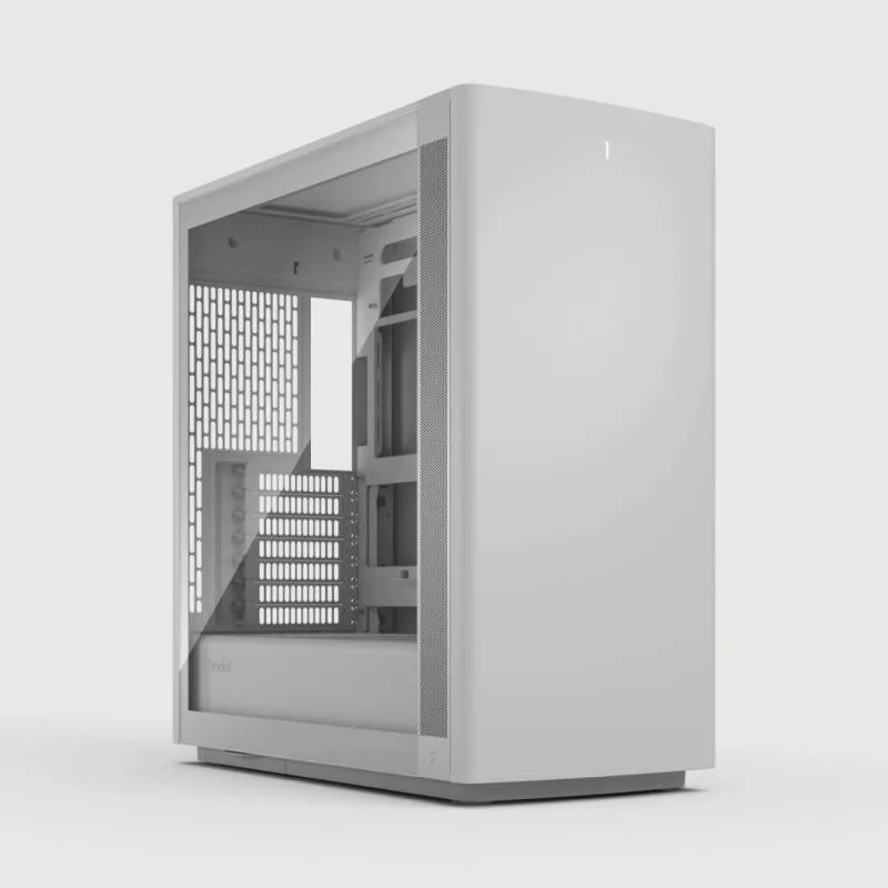 Fractal Design Define One Light TG Clear Tint boîtier PC moyen tour ATX EATX micro ATX verre trempé blanc - Boîtier PC