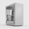 Fractal Design Define One Light TG Clear Tint boîtier PC moyen tour ATX EATX micro ATX verre trempé blanc - Boîtier PC
