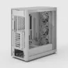 Fractal Design Define One Light TG Clear Tint boîtier PC moyen tour ATX EATX micro ATX verre trempé blanc - Boîtier PC