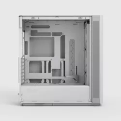 Fractal Design Define One Light TG Clear Tint boîtier PC moyen tour ATX EATX micro ATX verre trempé blanc - Boîtier PC